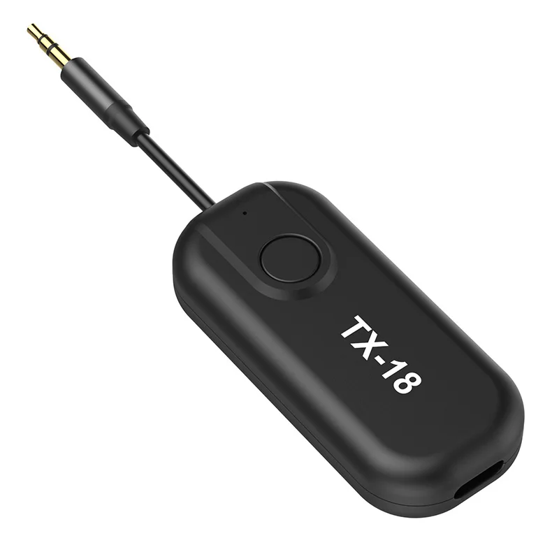 tebe 2 In 1 Bluetooth 5 0 Receiver Transmitter Wireless Audio Adapter Support APTX APTX LL 3 5mm AUX Jack for Car TV Headphones