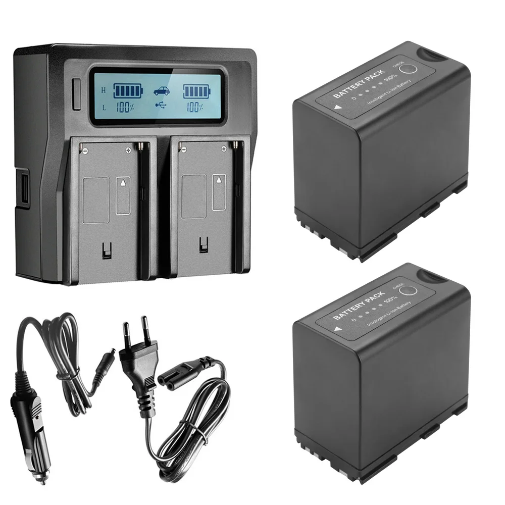 7800Mah Bp-975 Bp 975 Bp-945 Batteria Per Canon Eos C100,Eos C100 Mark Ii, Eos C300, Eos C300 Pl, Gl2, Xf100, Xf105