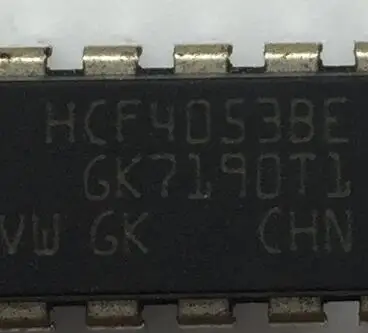 100% новая бесплатная доставка HCF4053BE DIP