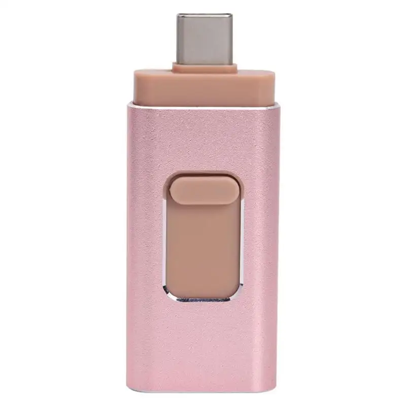 4 в 1 OTG тип-c USB флэш-накопитель 8Pinc 128GB Флешка U диск высокая скорость для смартфонов Lightning/type-C/USB/Miro USB