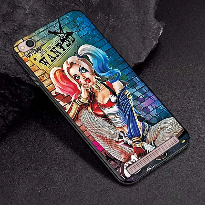 TPUBLK525 Чехлы для телефонов Xiaomi Redmi 5A 6A 7A 8A чехол Venom Joker черный чехол ТПУ для Xiaomi Redmi Note 7 бампер Redmi 5 7 8 6 Pro - Цвет: TPUBLK525