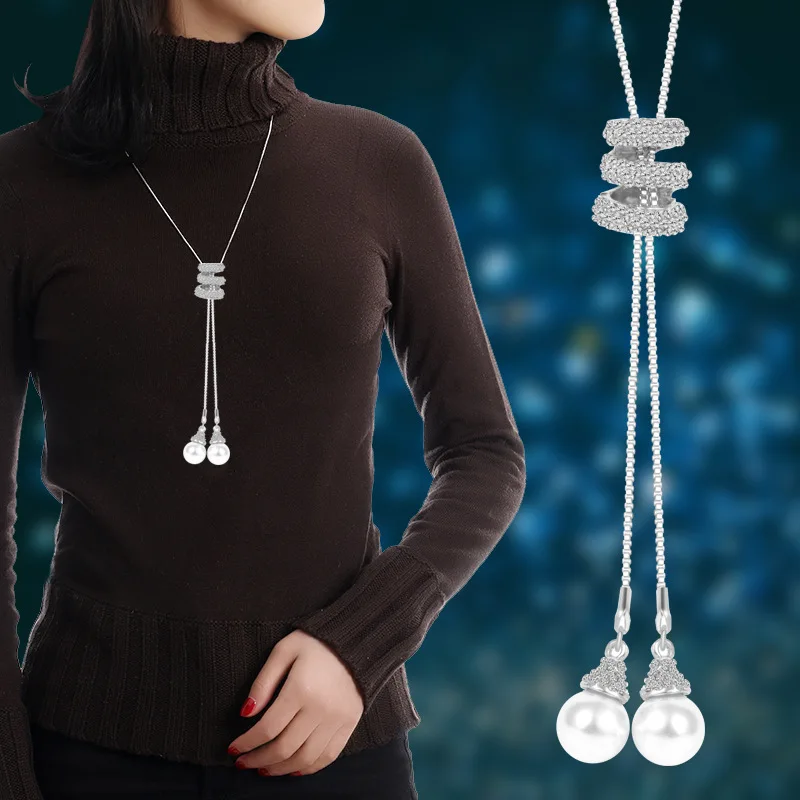 

Ethnic Necklaces For Women Jewelry Girl Pendant Charm Gold Silver color Chain Custom Name Tassel Best Friend dropshipping