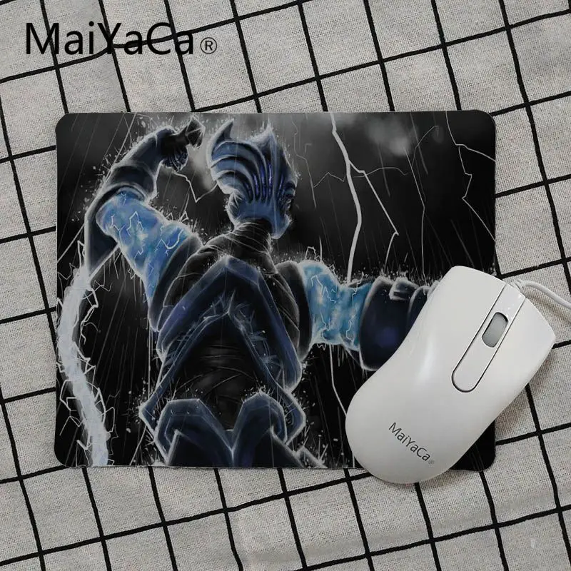 MaiYaCa Dota 2 бритва резиновый коврик для мыши коврик Лидер продаж большая акция Россия подставка под руку мышь коврик для мыши геймер Коврик для стола - Цвет: No Lock Edge18x22cm