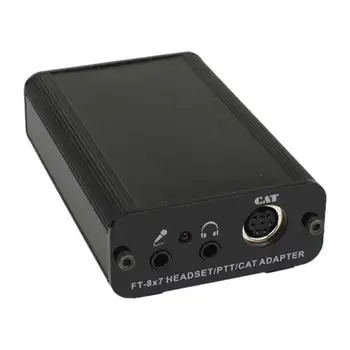 

YAESU FT-818ND FT-857 FT-891 Headphone Microphone PTT Phone Multifunctional For Computer Home Accessory CAT Adapter Connector