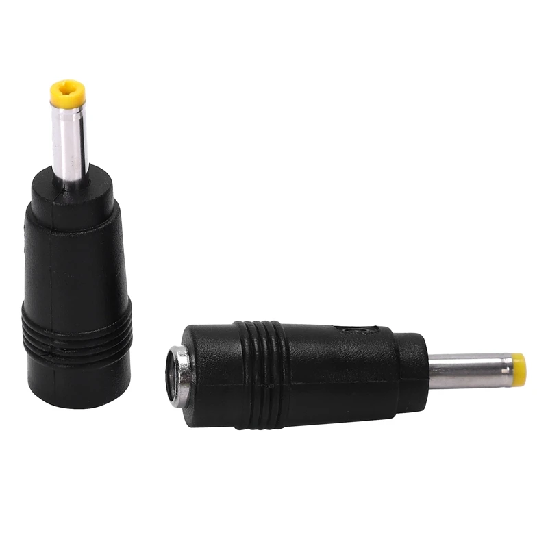 2.1 x 5.5mm Female to 4 x 1.7mm Male AC DC Power Connector Adapter Laptop 10pcs