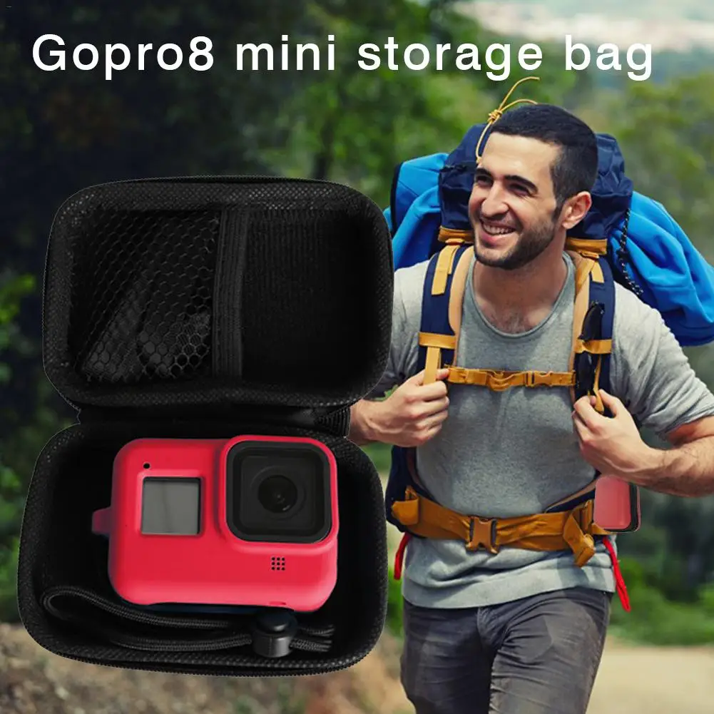 Многофункциональный рюкзак для камеры видео цифровой DSLR сумка мини водонепроницаемый пыленепроницаемый Портативный чехол для хранения для Gopro 8