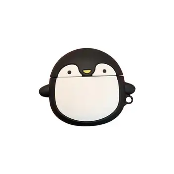 

Anti-slip Silicone Case Little Penguin Pattern Protective Cover for Huawei FreeBuds 3