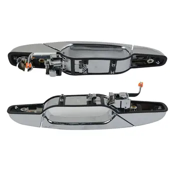 

AP02 Door Handles Exterior Front Driver Passenger Side for Chevrolet Avalanche/Silverado/Suburban/Tahoe GMC Yukon XL Sierra 1500