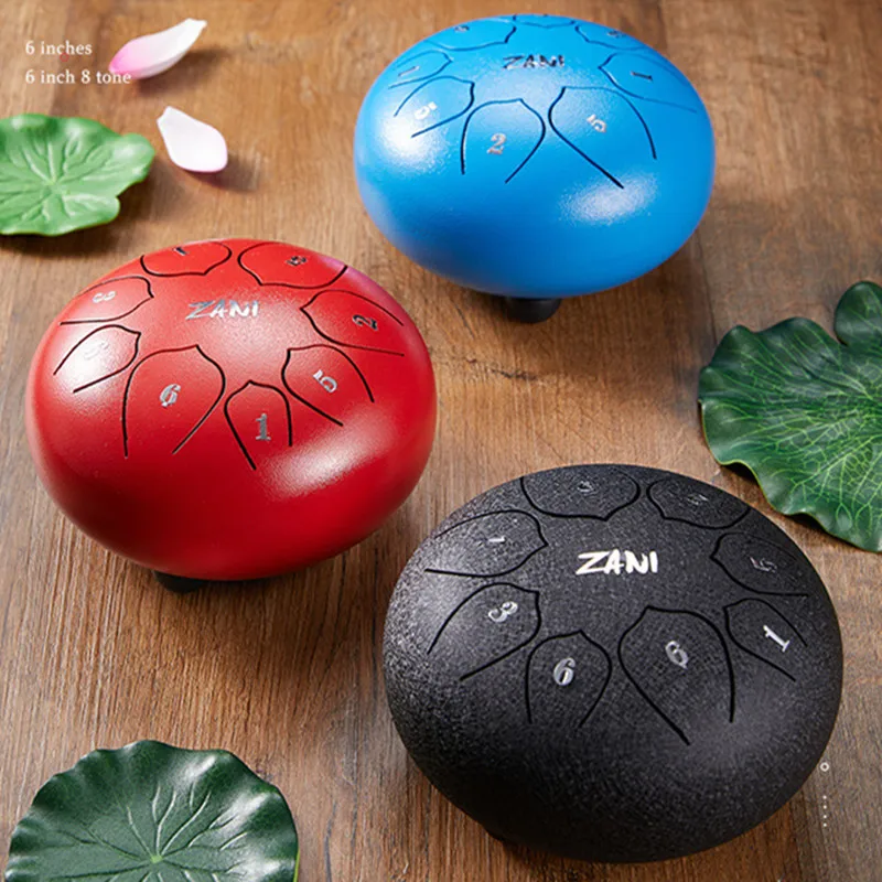 ドラムメジャー Cメジャー12インチ13トーン鋼舌ベルズドラム打楽器ethereal