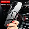 for Samsung Note 20 Ultra Case Tempered Glass Magnet Ring Holder Phone Case for Samsung Galaxy Note 20 S20 Plus Hard Back Cover ► Photo 2/6