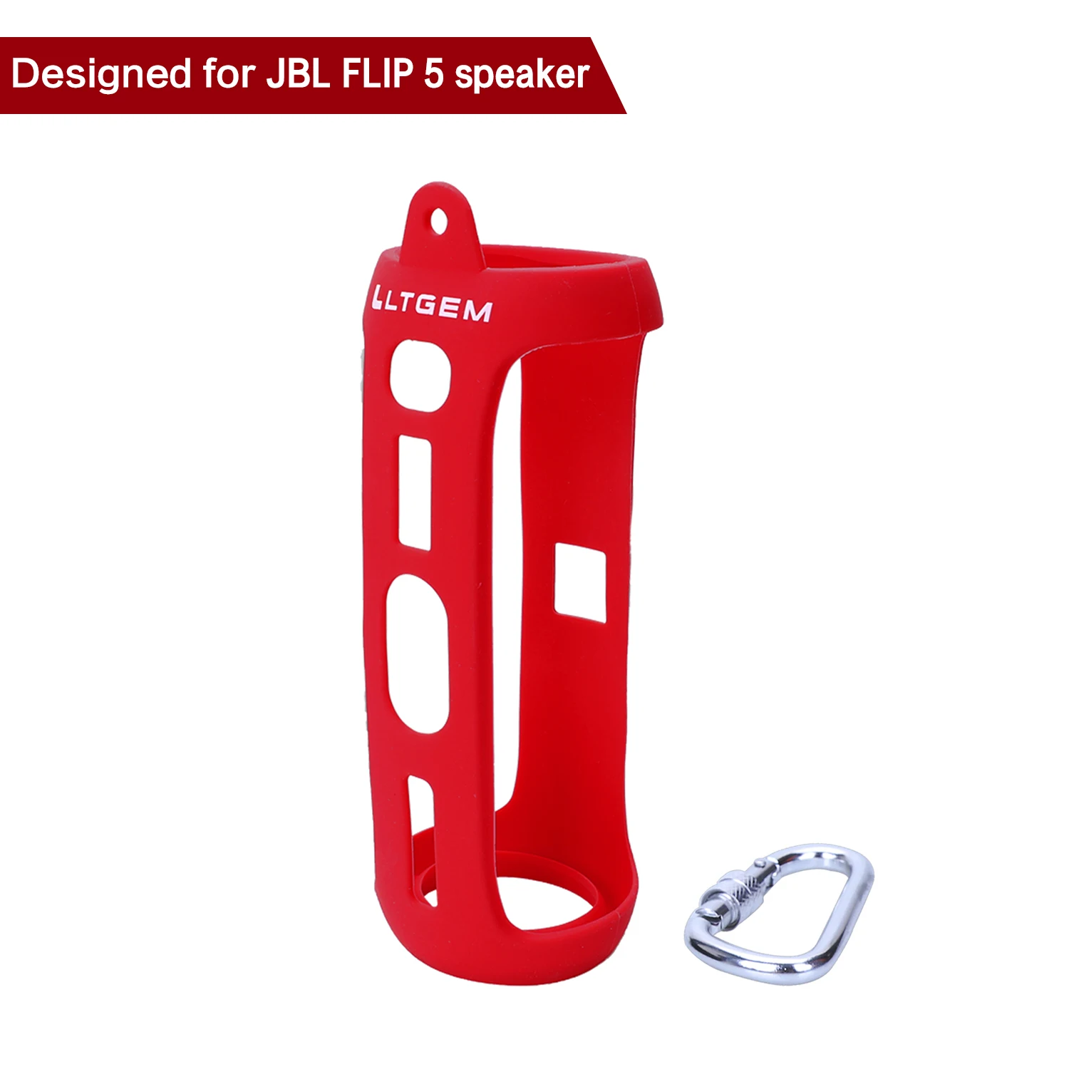 LTGEM силиконовый чехол для JBL Flip 5 водонепроницаемый портативный Bluetooth динамик