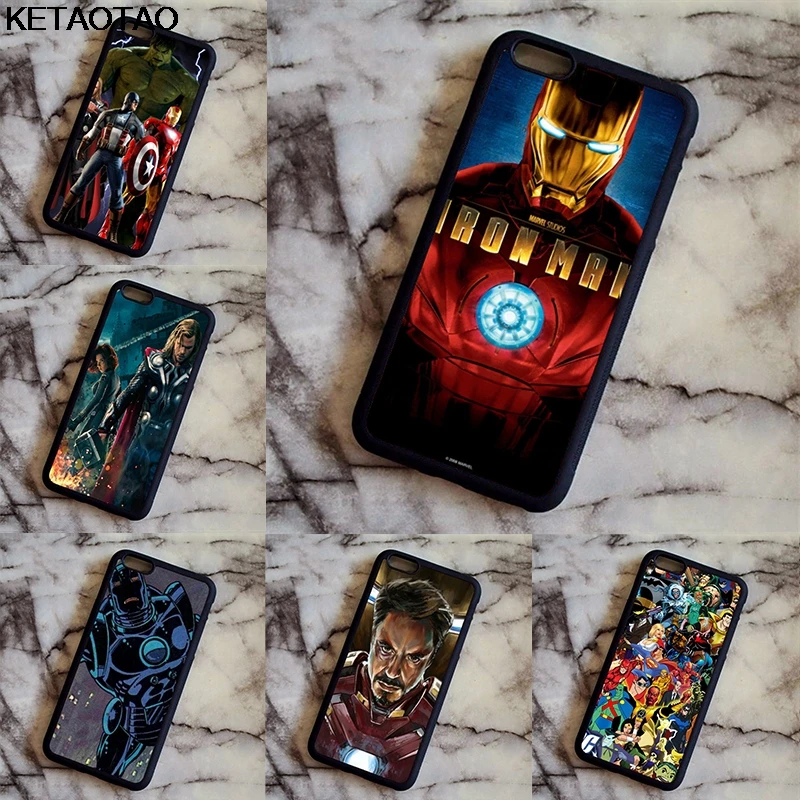 KETAOTAO Marvel Мстители для samsung galaxy S4 S5 S6 S7 S8 S9 S10 edge Note чехол Мягкий ТПУ резиновый силиконовый