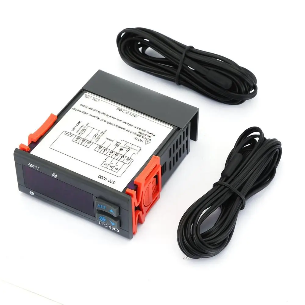 STC 9200 цифровой регулятор температуры Термостат Регулятор Терморегулятор с