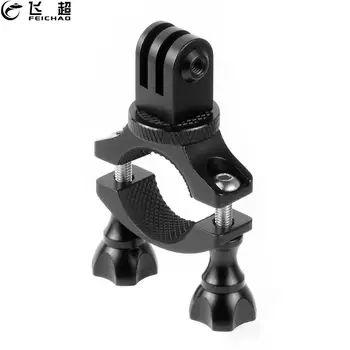 

Bicycle Bike Motorcycle Handlebar Mount Clip Holder 1/4" Tripod Adapter for GoPro Hero 8 7 6 XiaoYi 4K Plus Mijia Action Camera