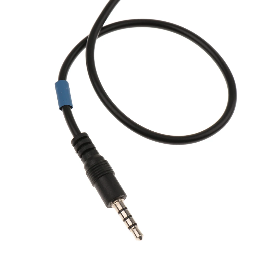 Headset Adapter Extension Cable 3.5mm Male Jack to RJ9 4P4C Female Converter - 40cm