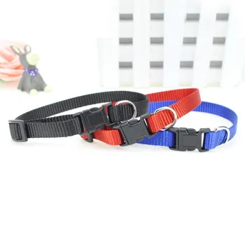 

Pet Collar Adjustable Neck Strap With Seatbelt Buckle And Leash Ring For Dogs Outdoor Walking Dog Pet Supplies