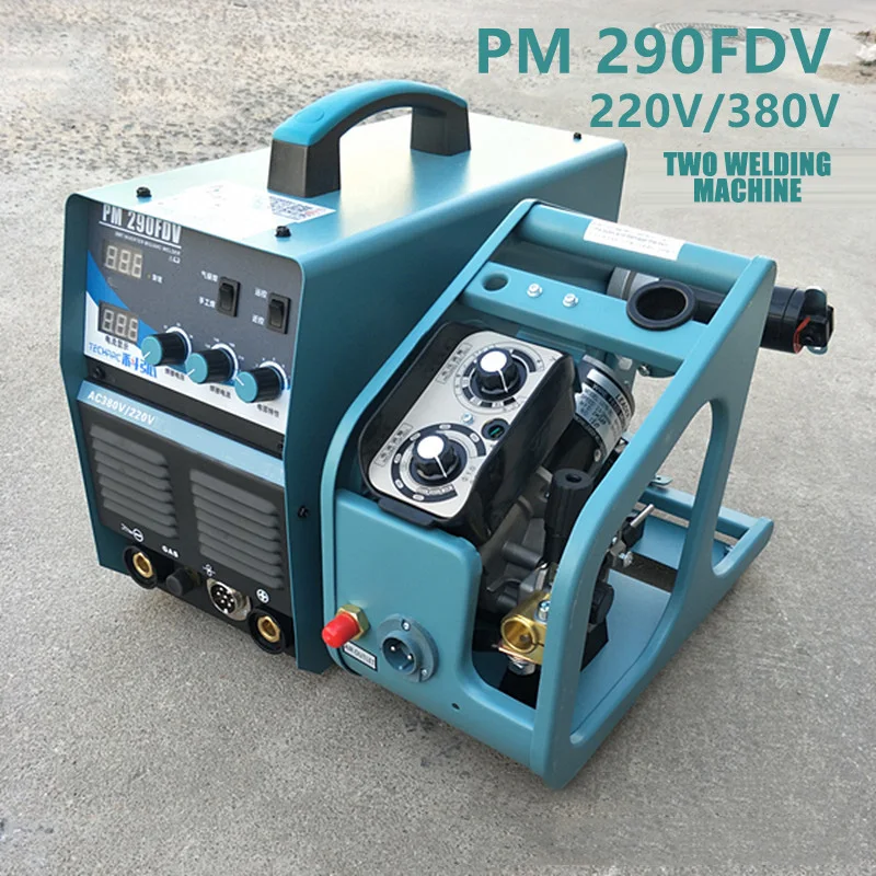 PM290FDV Two-phase Electric Two-shield Welding Machine NBC270 Split 220/380 Dual Power Gas Shielded Welding Semi-automatic Drive