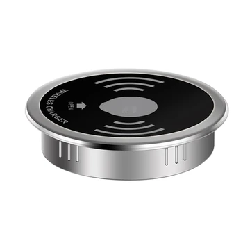 

Built in Desktop Device Qi Fast Wireless Charger 15W Quick Charger 3.0 Embedded Caricabatter Type-C Chargeur