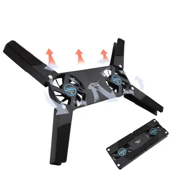 

Rotatable USB Laptop Fan Cooling Pads 2 Fans Notebook Cooler Computer USB Fan Stand for 7-15 Inch Notebook Laptop