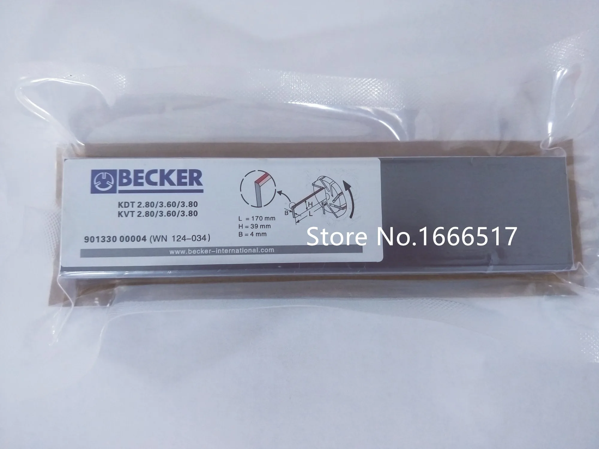 Набор клапанов для насоса Becker KDT/KVT 2 80/3 60/3 80 90133000004 () 4 шт.|Аксессуары