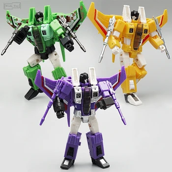 

Transformation Robot MFT F03 F-03 MP11 MP-11 Sunstorm Acid Storm F15 Aircraft Mode KO Action Figure Kids Toys Deformation Model