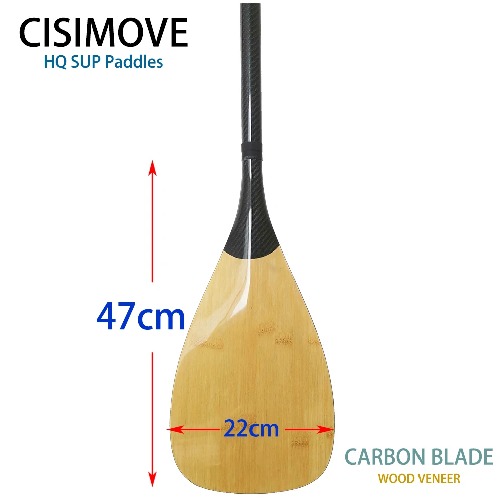CISIMOVE высокий стандарт анти-твист карбоновый Шпон SUP весло для доски SUP