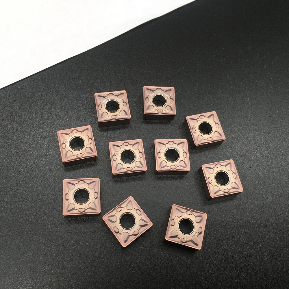 

10PCS SNMG120408 MM 1125 Carbide Tip External Turning Tool Carbide Insert Cutting Lathe CNC Tools Lathe Cutter Stainless Steel