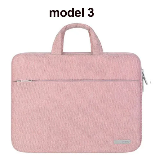 model 3 pink Модная сумка для ноутбука, чехол для Mac Macbook Air Pro 11 13, рукав для ноутбука Asus Dell hp acer lenovo notebook 11,6 13,3 14 15,6 - Цвет: model 3 pink