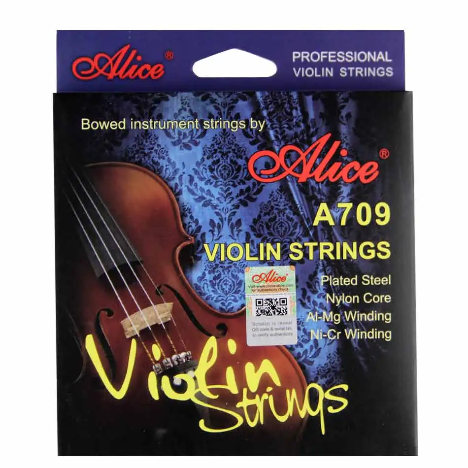 Alice A709 высококачественные нейлоновые струны для скрипки|violin strings|alice a709alice violin strings |