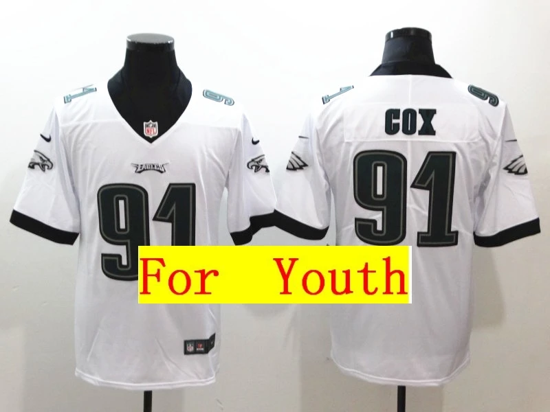 Youth Philadelphia Carson Wentz Brian Dawkins Nick Foles Fletcher Cox Vapor Untouchable Limited Jersey - Цвет: Оранжевый