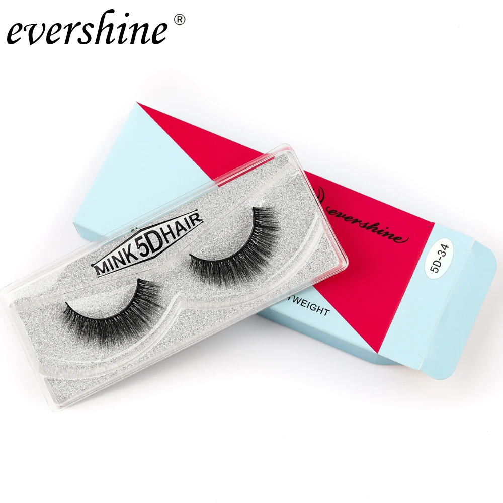 

New 1 pair natural false eyelashes fake lashes long makeup 5d mink lashes extension eyelash mink eyelashes for beauty hot sale