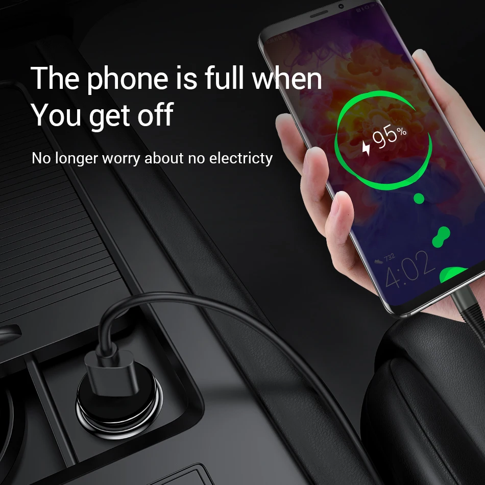Автомобильное зарядное устройство Marjay 18 Вт быстрая зарядка 3 0 4 USB для Xiaomi mi 9 Huawei