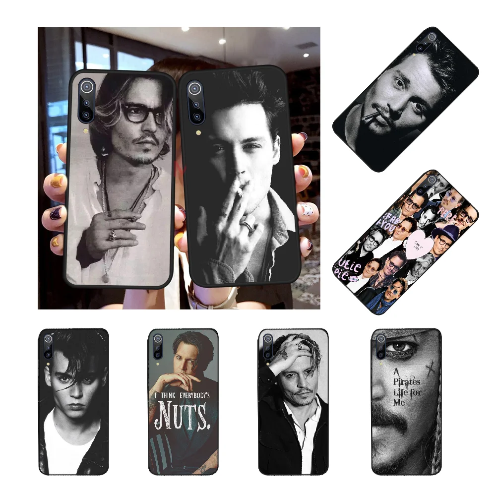 NBDRUICAI Johnny Depp Phone Case Cover for Redmi Note 8 8A 7 6 6A 5 5A 4 4X 4A Go Pro Plus Prime | Мобильные телефоны и