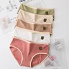 SP&CITY Cotton Women's Underwear Comfortable Seamless Underpants Embroidery Badge Panties Solid Lingerie Mid Waist Girls Briefs ► Photo 3/6