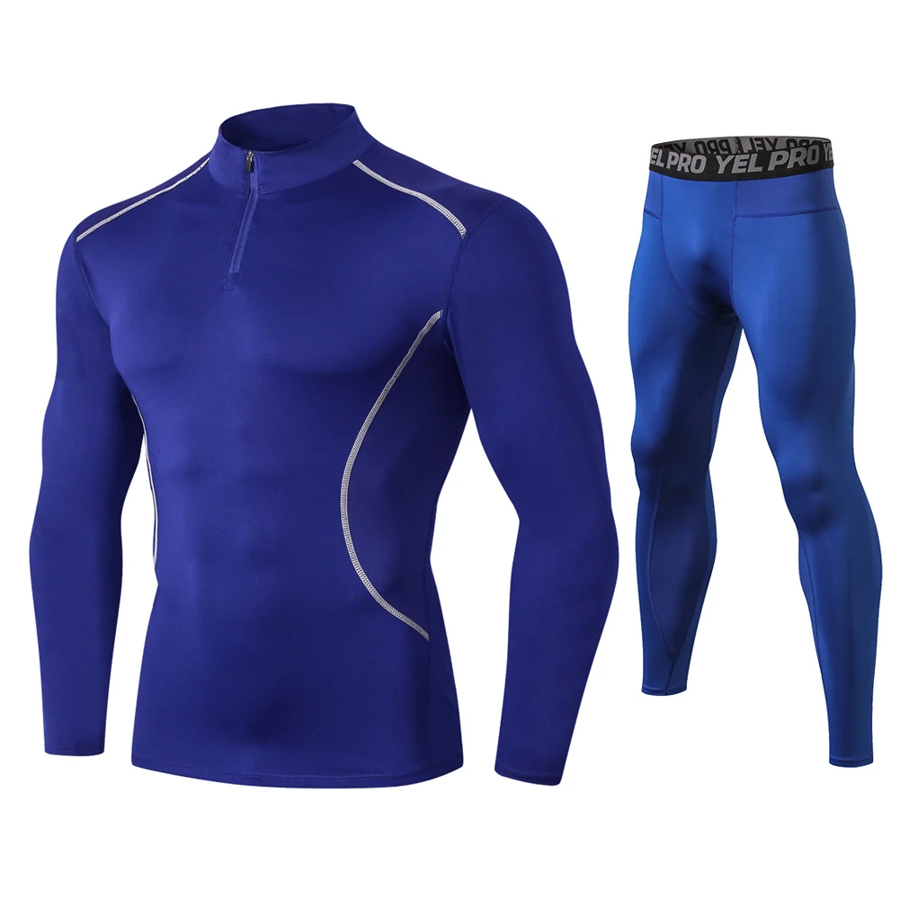 Koop Fanceey Hoge Kraag Winter Thermo Ondergoed Thermische Mannen Lange Onderbroek Thermische Kleding Rashgard Kit Sport Compressie Ondergoed