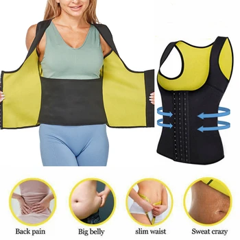 

Waist Trainer Slimming Belt Waist Trainer Loss Women Belt Body Shaper Tank Top Burning Fitness Modeling Strap