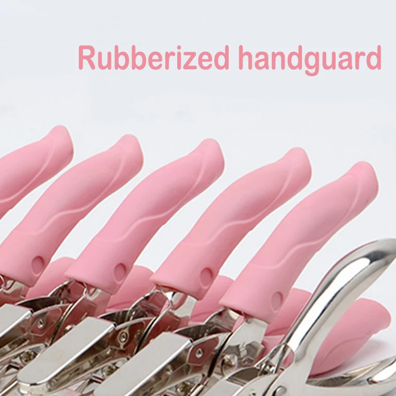 Горячая бумажный металлический Дырокол ручной перфоратор комфорт эргономичный мягкий захват устройство для поделок