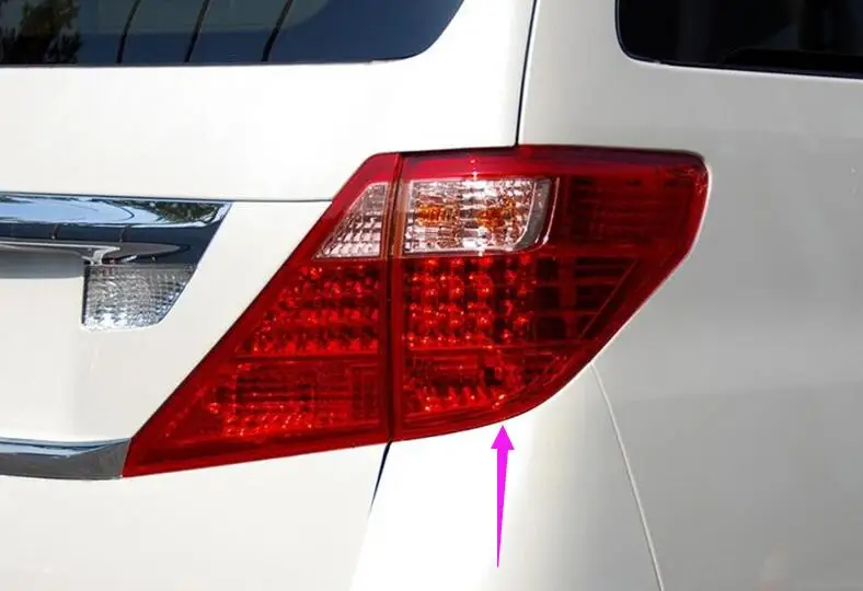 Capqx задний фонарь фары фара для Toyota ALPHARD/Vellfire 2011 2012 2013 внешний задний свет, задний фонарь