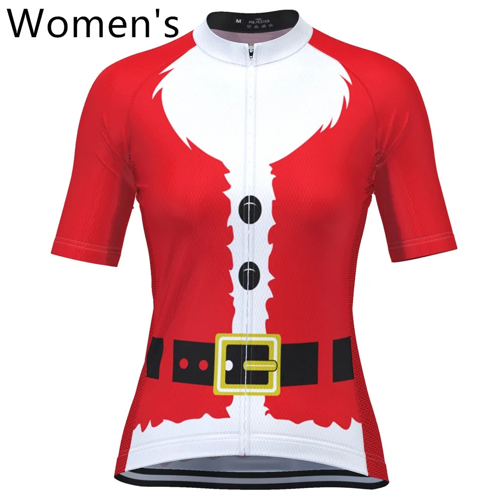 womens-HK124 HIRBGOD Новая мужская Рождественская велосипедная майка, велосипедная одежда, спортивная одежда для горного велосипеда, велосипедная рубашка, Ropa Ciclismo, HK087 - Цвет: womens-HK124