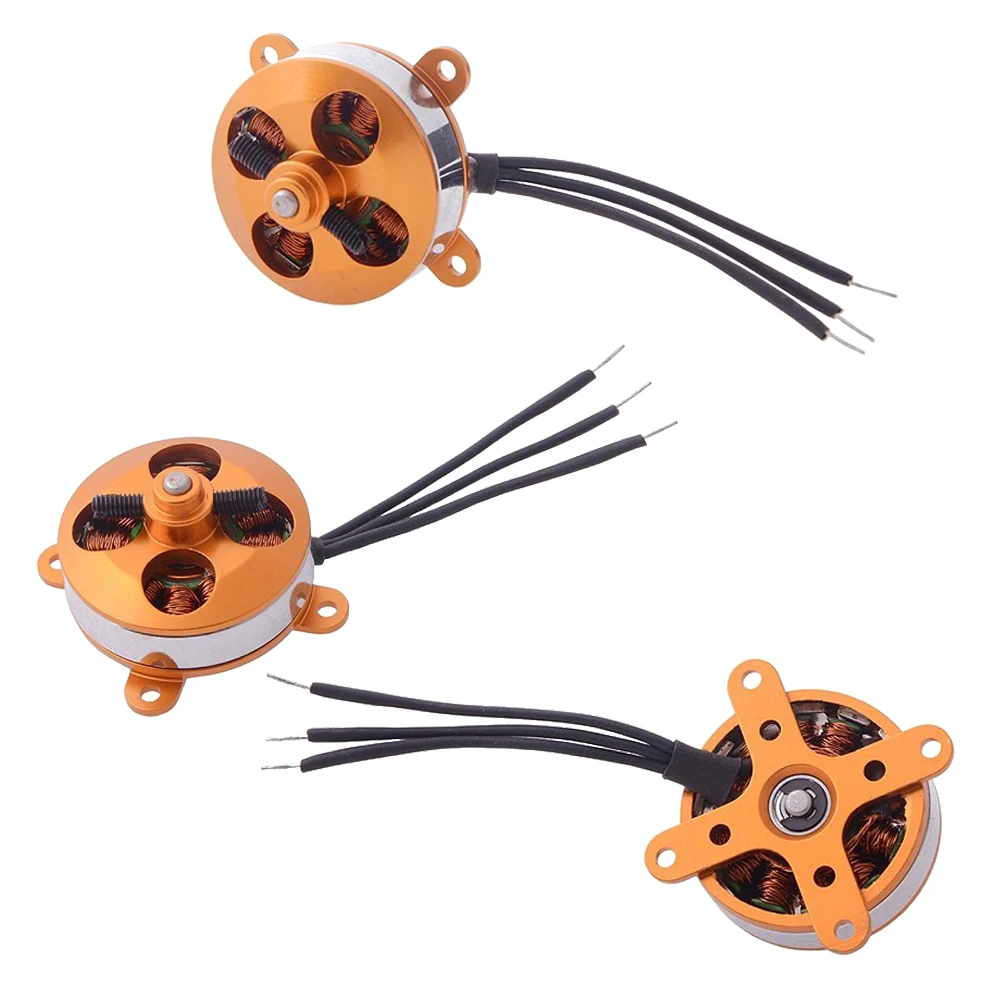 4 шт./лот A2204 1400KV/1450KV/1600KV 2S 3S Outrunner бесщеточный микро-двигатель для дистанционно