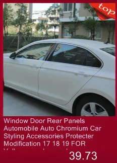 Автомобильный Модернизированный Авто модифицированный хром автомобильный Стайлинг стикер полоса украшение протектор 18 19 для Volkswagen Lamando