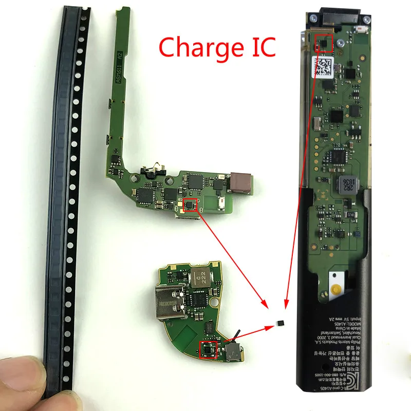 Оригинальная мощность IC для IQOS 3,0 PCB красный светильник IC для IQOS мульти заряд IC для IQOS 2,4 плюс материнская плата Ecig аксессуары для ремонта