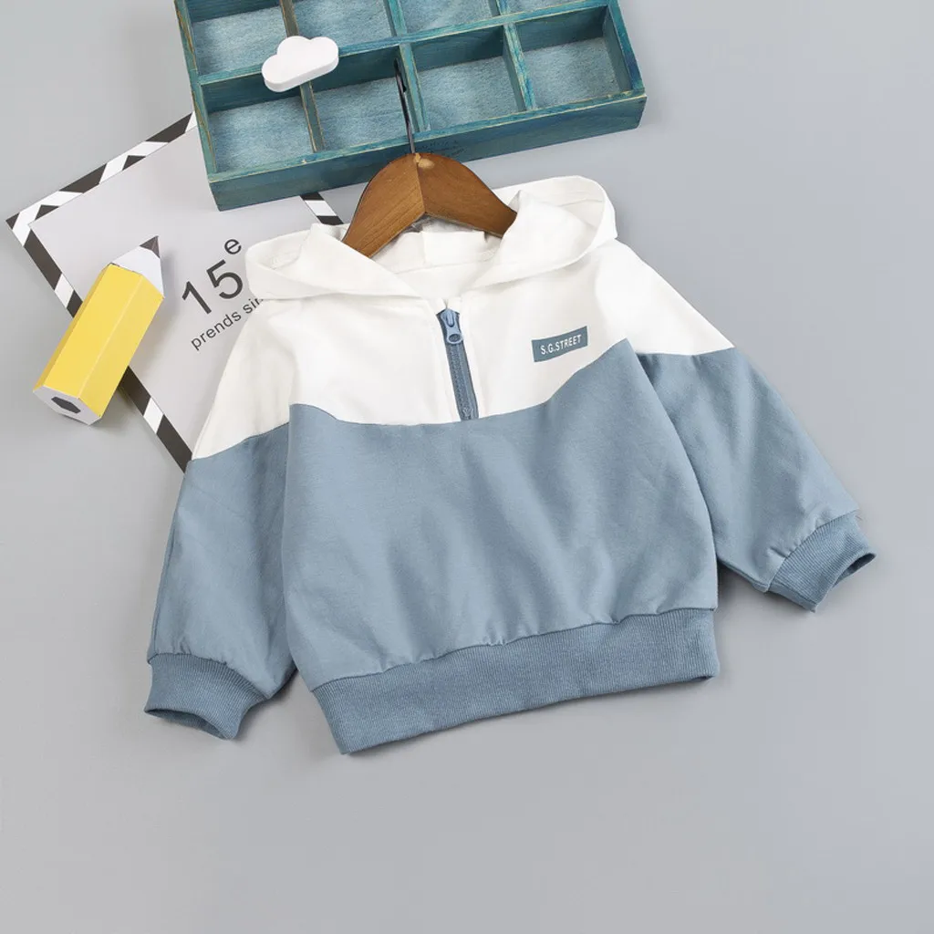 Пуловер с буквенным принтом для маленьких мальчиков; Свитшот; футболка; топы; одежда
