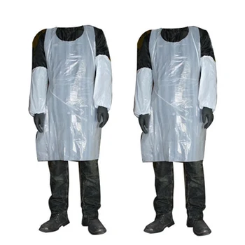 

Apron 100PCs/Pack Disposable Beauty Apron Transparent Poly Aprons Body Art Use Accessories Supply Hot Sale