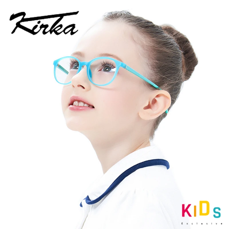 Детские очки Kirka TR90 гибкая защитная рамка для детских очков оптические детей