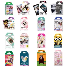 10-100 листов Fuji Fujifilm instax mini 9 8 белых краев пленки цветные Fims для instax instant camera mini 8 9 7 s фотобумага