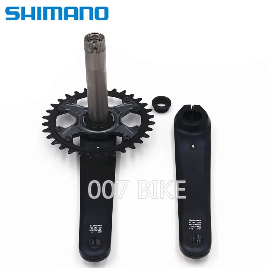 SHIMANO DEROE SLX FC M7100 шатун M7100 12-speed 30T 32T 34T 170 мм 175 мм HOLLOWTECH II MTB шатун