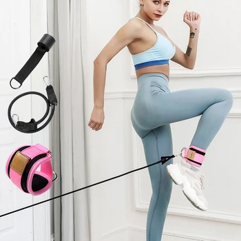 

Resistance Bands Set, Exercise Band for Working Out - Includes Stackable Workout Band, Ankle Strap, Door Anchor