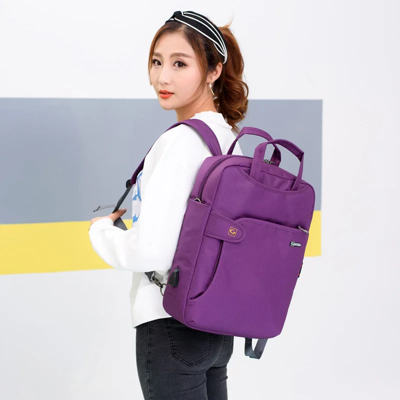 

Business Casual Laptop Computer Backpack Waterproof Wearable Trend Versatile Fashion Shoulder Bag Shoulder Bag Casual Bag