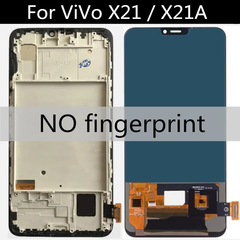 ЖК дисплей TFT 6 28 &quotбез отпечатков пальцев для vivo X21 X21A X21UD X21UDA + сенсорный экран